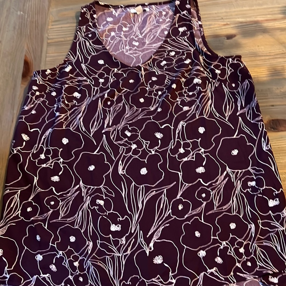 14th and Union  Nordstrom Poppy Tank Tunic NWOT